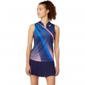 Asics Tank tenisowy Match Graphic peacoatblau dla kobiet